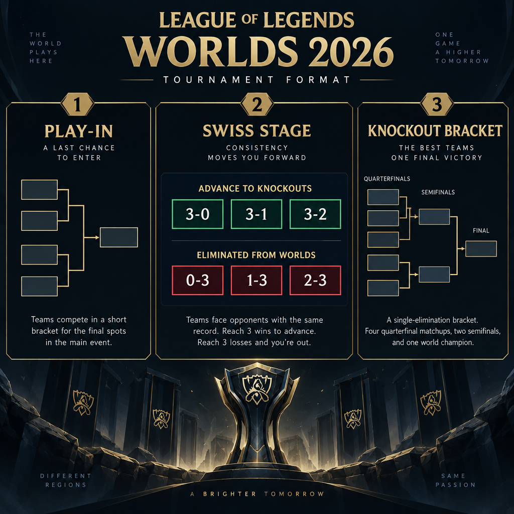 Worlds 2026 Tournament Bracket Format